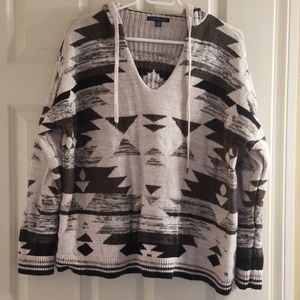 Tribal print sweater